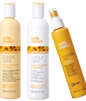 Milk Shake Colour Care Trio Shampoo Conditioner & Incredilbe Milk Trio Milk_Shake Hair Care - On Line Hair Depot
