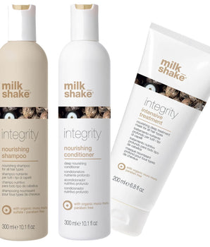 Milk Shake Integrity Nourishing Shampoo, Conditioner Treatment Trio Milk_Shake Hair Care - On Line Hair Depot