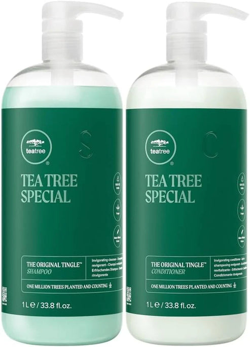 Paul Mitchell Tea Tree Special Invigorating Shampoo & Conditioner 1lt Duo - On Line Hair Depot