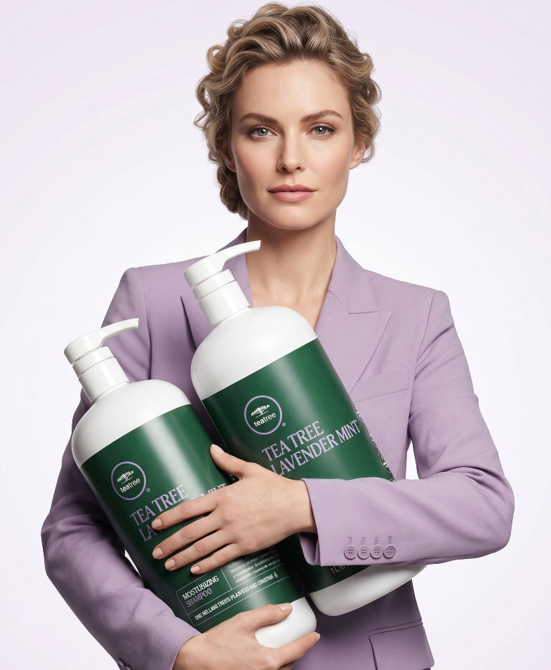 Paul Mitchell Tea Tree Lavender Mint Moisturising Shampoo & Conditioner 1lt Duo