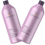 Pureology Hydrate 1lt Duo hydrates normal to thick dry, color-treated hair. - On Line Hair Depot