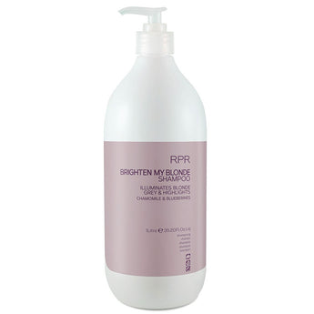 RPR Brighten My Blonde Shampoo 1lt Purple Toning Blonde Grey & Highlights - On Line Hair Depot