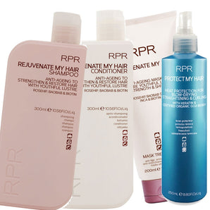 RPR Rejuvenate My Hair Anti Aging Strengthen and restore Quad Pack RPR Hair Care - On Line Hair Depot