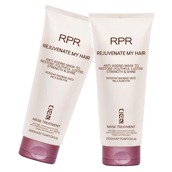 RPR Rejuvenate My Hair Anti Aging Treatment Mask 2 x 200ml RPR Hair Care - On Line Hair Depot