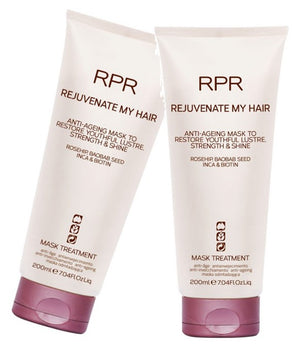 RPR Rejuvenate My Hair Anti Aging Treatment Mask 2 x 200ml RPR Hair Care - On Line Hair Depot