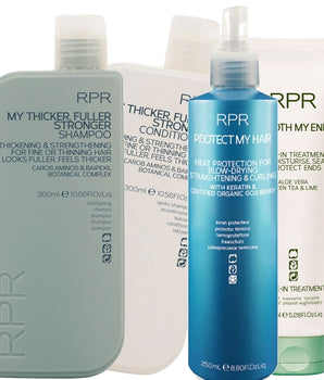 RPR My Thicker Fuller Stronger Quad Pack Thickening and strengthening range for fine or thinning hair RPR Hair Care - On Line Hair Depot