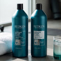 The Redken Extreme Length 1L Shampoo &amp; Conditioner Duo is a professional-grade, biotin-infused system engineered to help you reach your maximum hair length potential. Used consistently, this duo can support up to 6 inches of growth in a year.