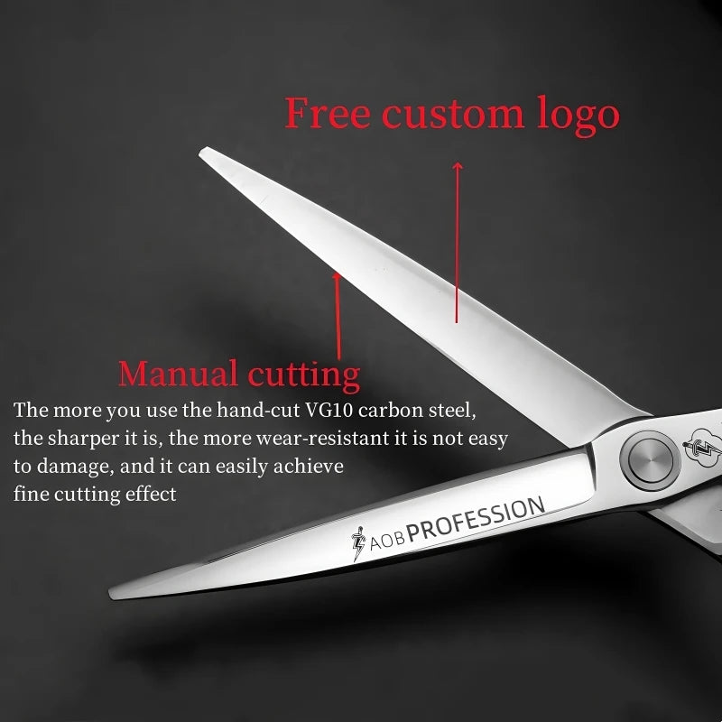 HISADA Hairdressing scissors	barber Scissors professional hairdressing scissors %10-15-40-45% Inch scissors VG10 material - On Line Hair Depot