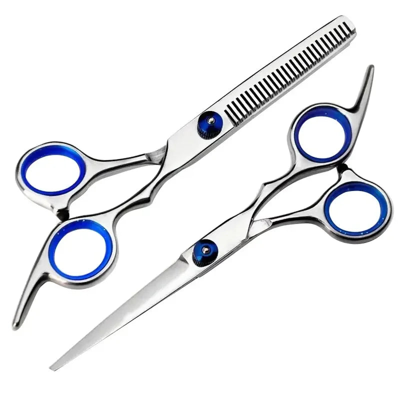 Hairdressing Scissors Stainless Steel Professional Hairdressing Scissors Cutting Thinning Scissors Barber Shear Home Salon - On Line Hair Depot