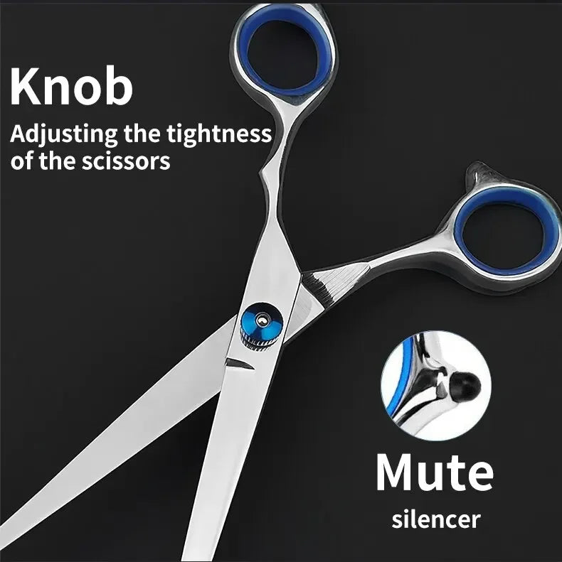 Hairdressing Scissors Stainless Steel Professional Hairdressing Scissors Cutting Thinning Scissors Barber Shear Home Salon - On Line Hair Depot