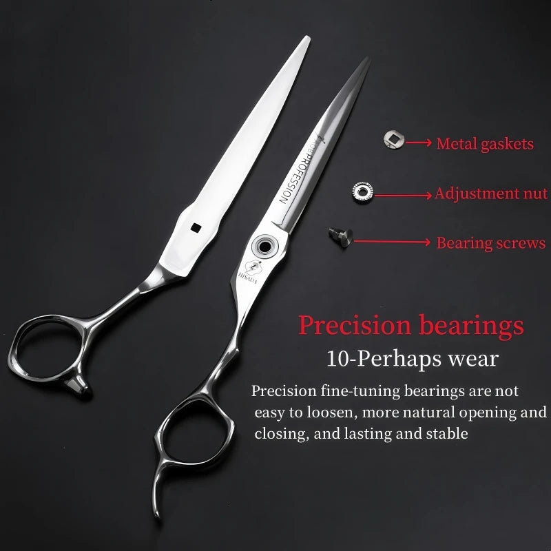 HISADA Hairdressing scissors	barber Scissors professional hairdressing scissors %10-15-40-45% Inch scissors VG10 material - On Line Hair Depot