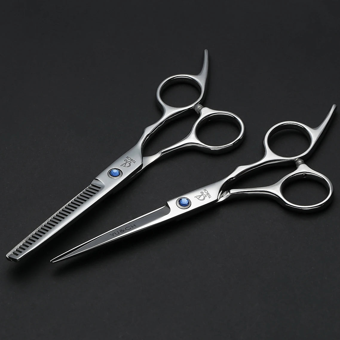 Hair Cutting Scissors Thinning Shears Kit Professional Barber Hairdressing Texturizing Salon Razor Edge Scissor Stainless Steel - On Line Hair Depot
