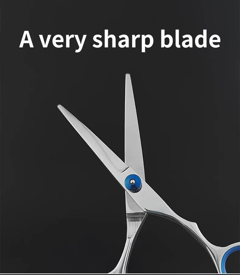 Hairdressing Scissors Stainless Steel Professional Hairdressing Scissors Cutting Thinning Scissors Barber Shear Home Salon - On Line Hair Depot