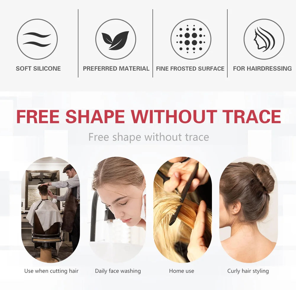 6PCS Hairdressing Professional Salon Hair Extension Clips Hairdressers Non-marking Hair Clips Hairdressers Styling Accessories - On Line Hair Depot