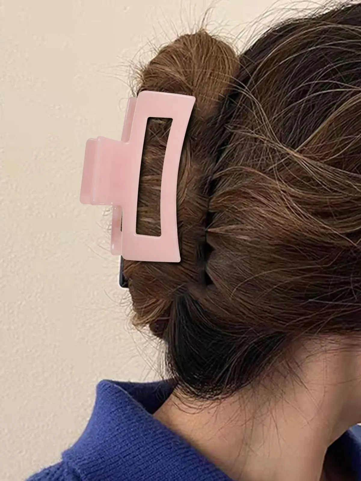 5 Pcs Mixed Colors And Shapes Big Hair Claw Clips for Women Girls Thin Thick Curly Hair, Strong Hold Jaw Clips. - On Line Hair Depot