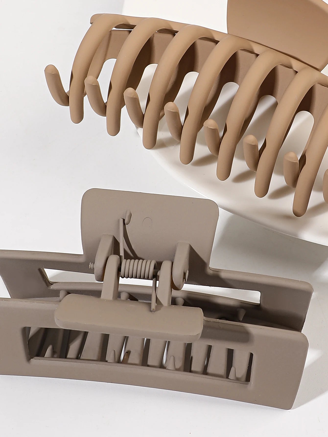 5 Pcs Mixed Colors And Shapes Big Hair Claw Clips for Women Girls Thin Thick Curly Hair, Strong Hold Jaw Clips. - On Line Hair Depot