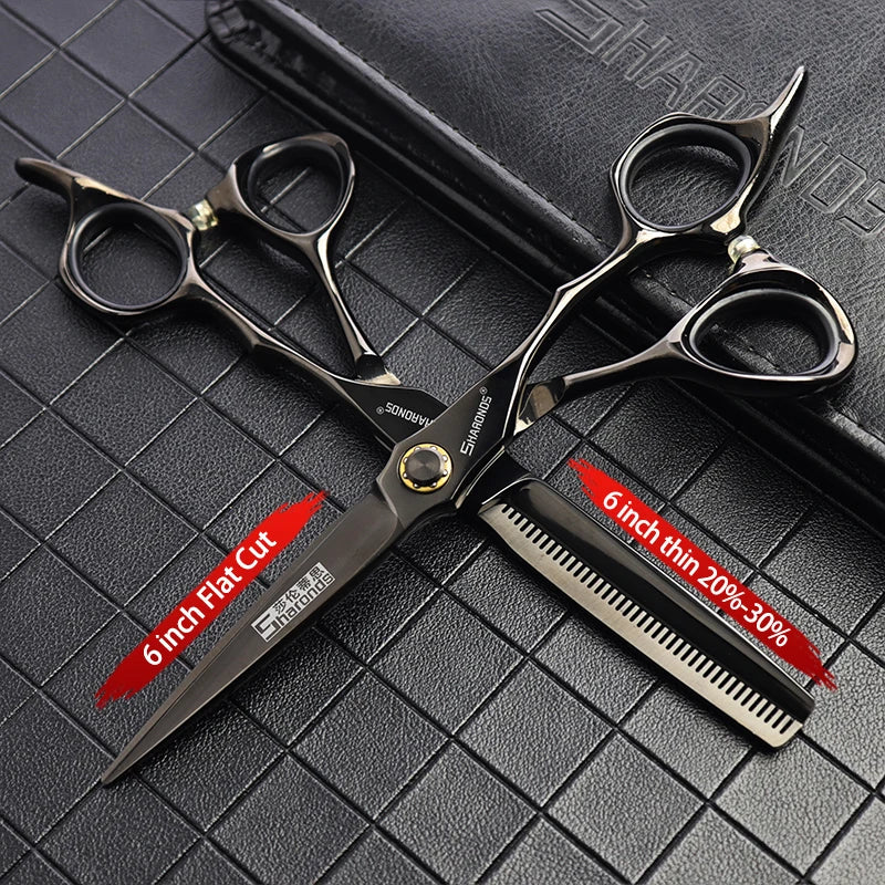 Hairdressing Scissors 5.5“ 6” 6.5“ Inch Hair Scissors Professional Barber Scissors Hairdressing Shears Thinning Styling Tool - On Line Hair Depot