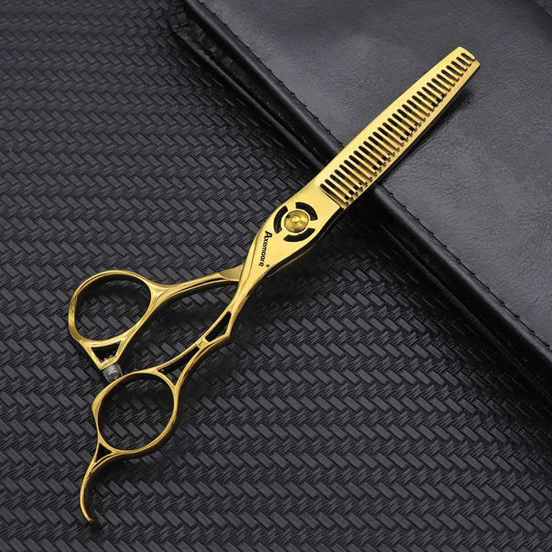 Hairdressing Scissors 6 Inch Hairdresser's Scissors Professional Barber Set Haircuts Pair Of Scissors Hair Scissors Custom Logo - On Line Hair Depot
