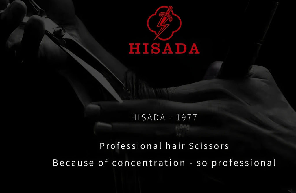 HISADA Hairdressing scissors	barber Scissors professional hairdressing scissors %10-15-40-45% Inch scissors VG10 material - On Line Hair Depot