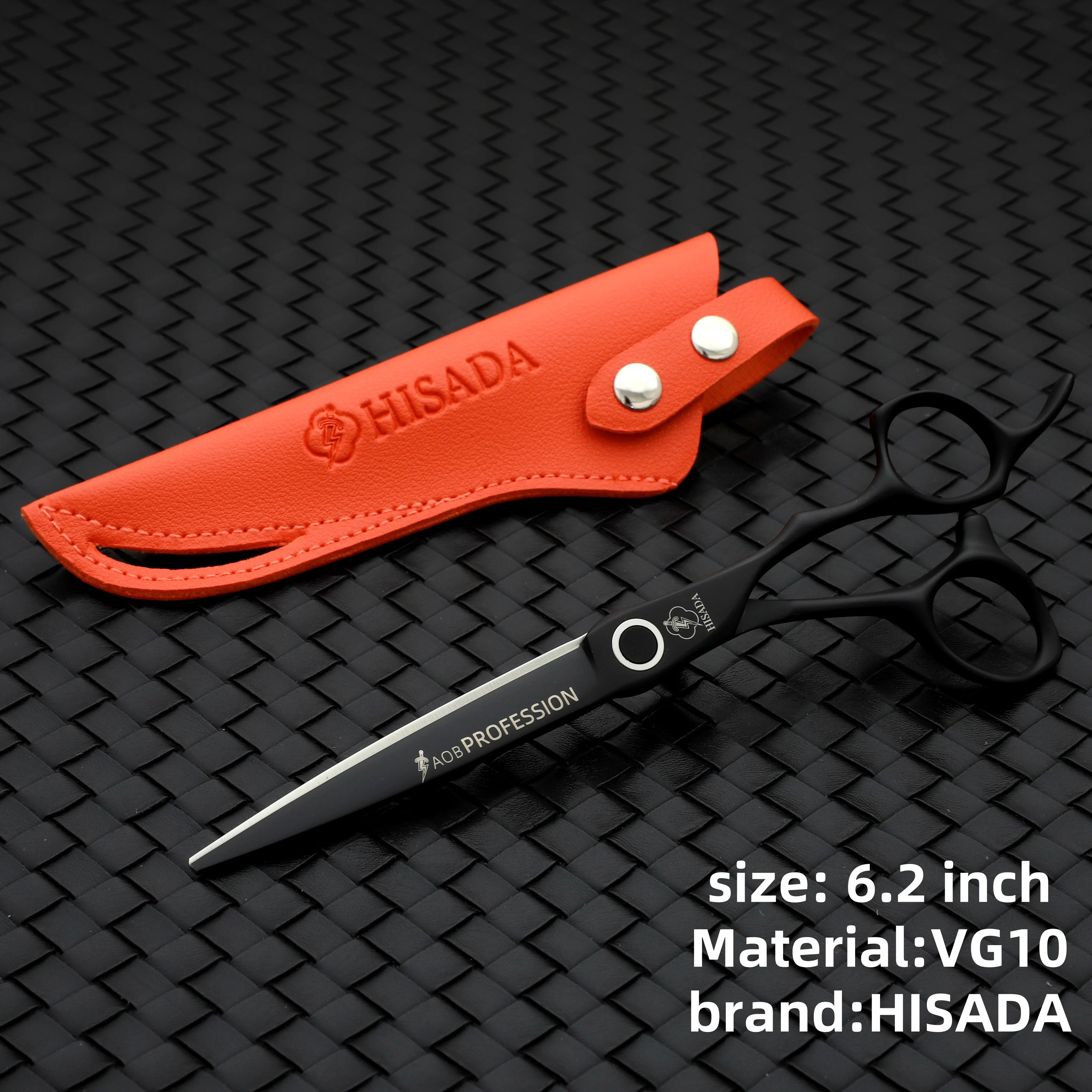 HISADA Hairdressing scissors	barber Scissors professional hairdressing scissors %10-15-40-45% Inch scissors VG10 material - On Line Hair Depot