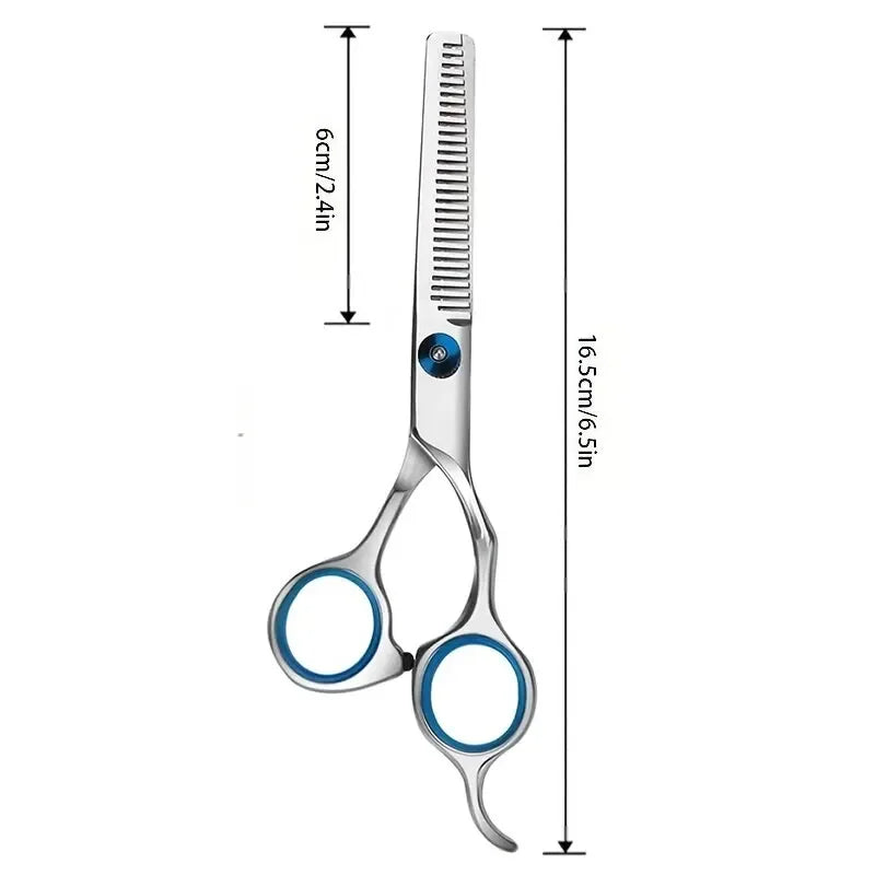 Hairdressing Scissors Stainless Steel Professional Hairdressing Scissors Cutting Thinning Scissors Barber Shear Home Salon - On Line Hair Depot