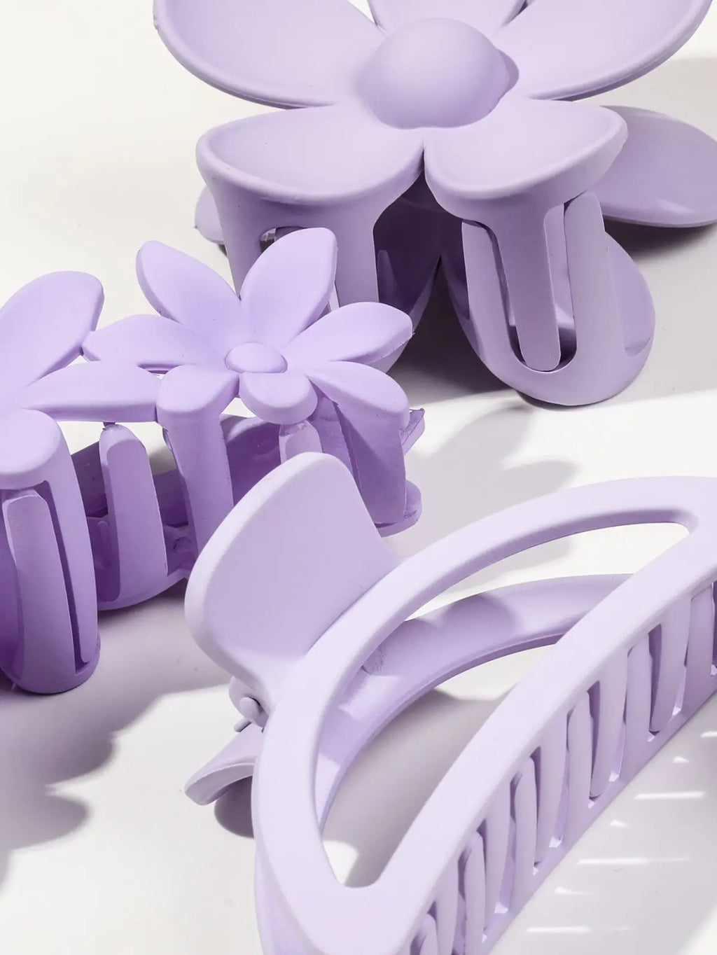 5 Pcs Mixed Colors And Shapes Big Hair Claw Clips for Women Girls Thin Thick Curly Hair, Strong Hold Jaw Clips. - On Line Hair Depot