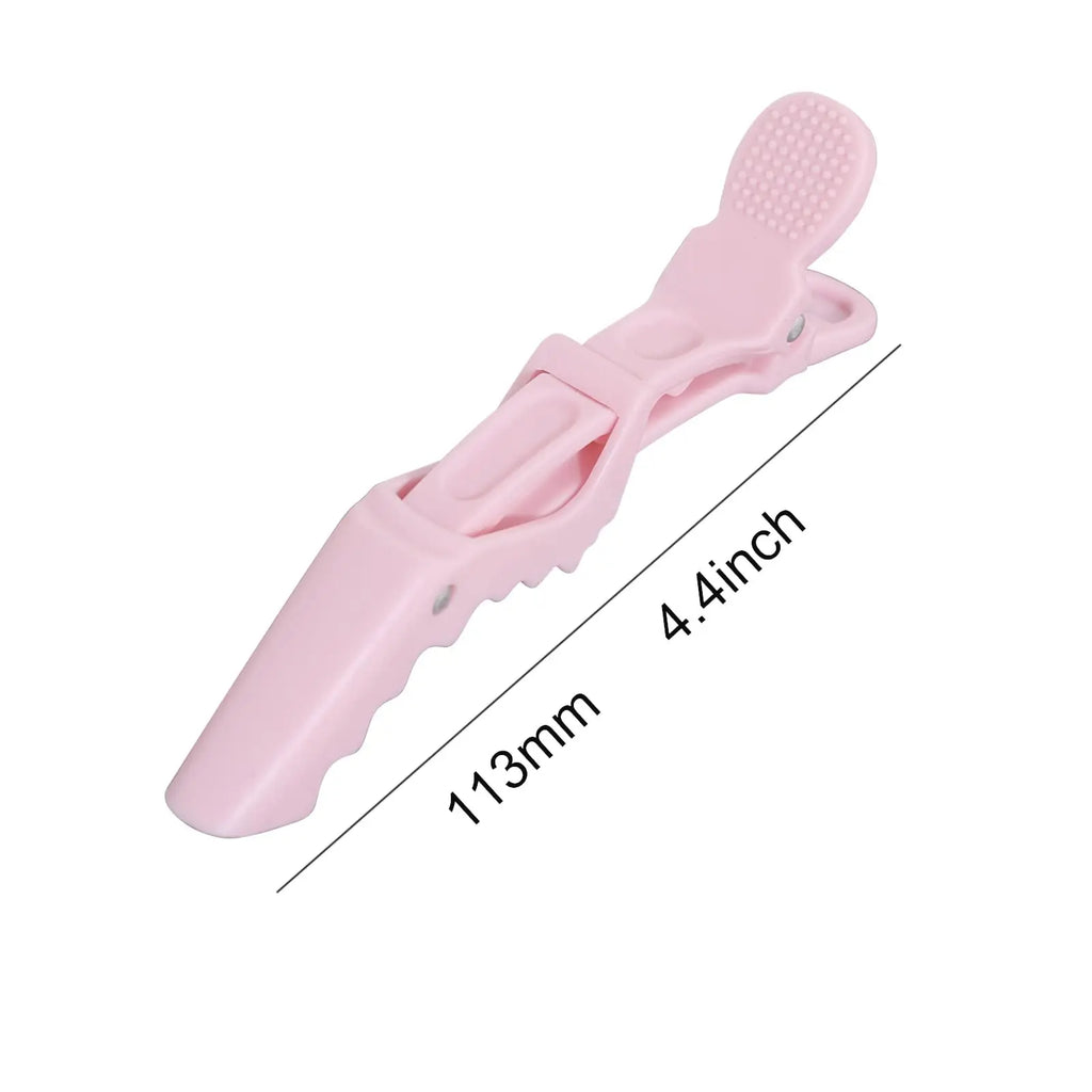 Pink Pro Barber Hair Clips Hairdressing Clamps Claw Hair Sectioning Clip For Salon Hairstyling Hairdresser Accessories - On Line Hair Depot