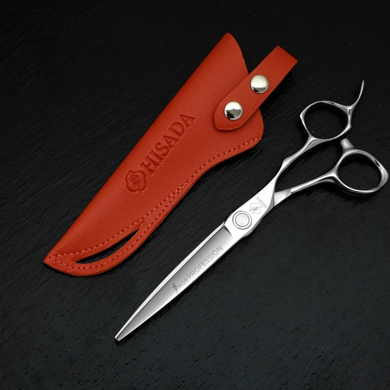 HISADA Hairdressing scissors	barber Scissors professional hairdressing scissors %10-15-40-45% Inch scissors VG10 material - On Line Hair Depot