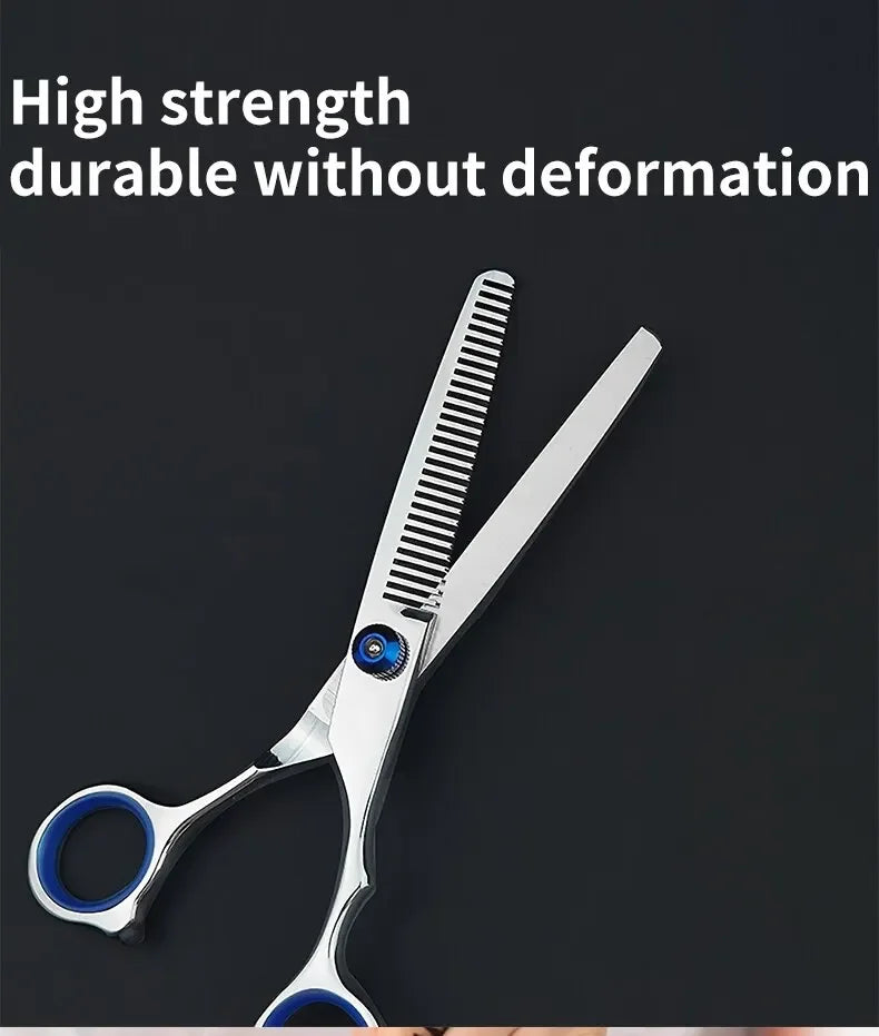 Hairdressing Scissors Stainless Steel Professional Hairdressing Scissors Cutting Thinning Scissors Barber Shear Home Salon - On Line Hair Depot