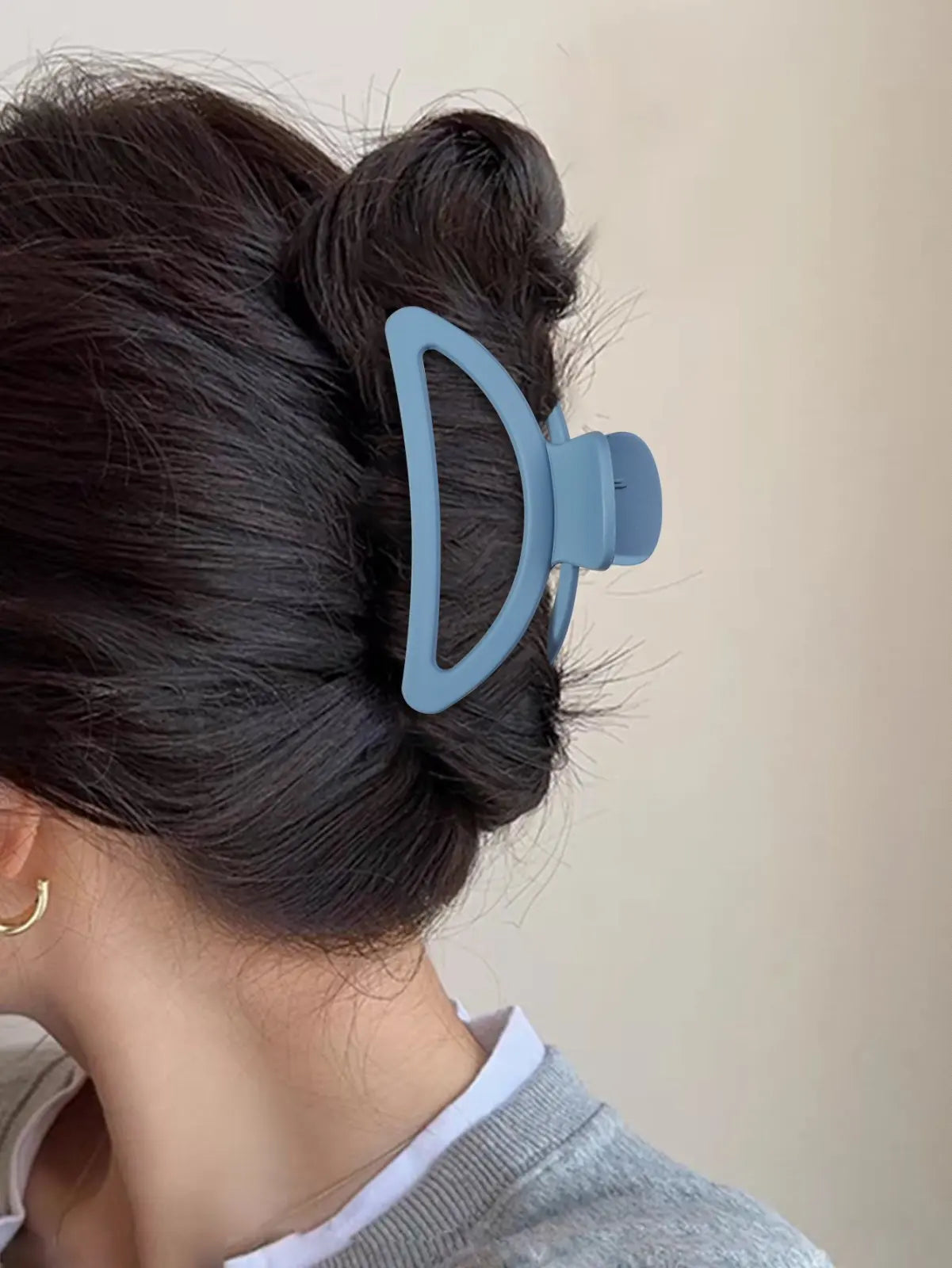 5 Pcs Mixed Colors And Shapes Big Hair Claw Clips for Women Girls Thin Thick Curly Hair, Strong Hold Jaw Clips. - On Line Hair Depot