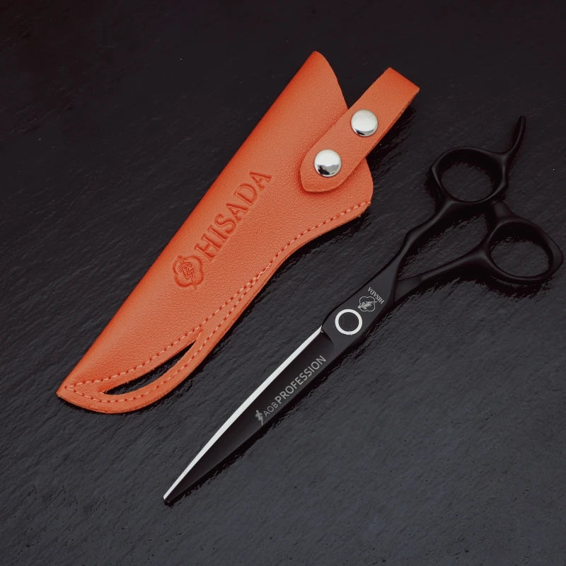 HISADA Hairdressing scissors	barber Scissors professional hairdressing scissors %10-15-40-45% Inch scissors VG10 material - On Line Hair Depot