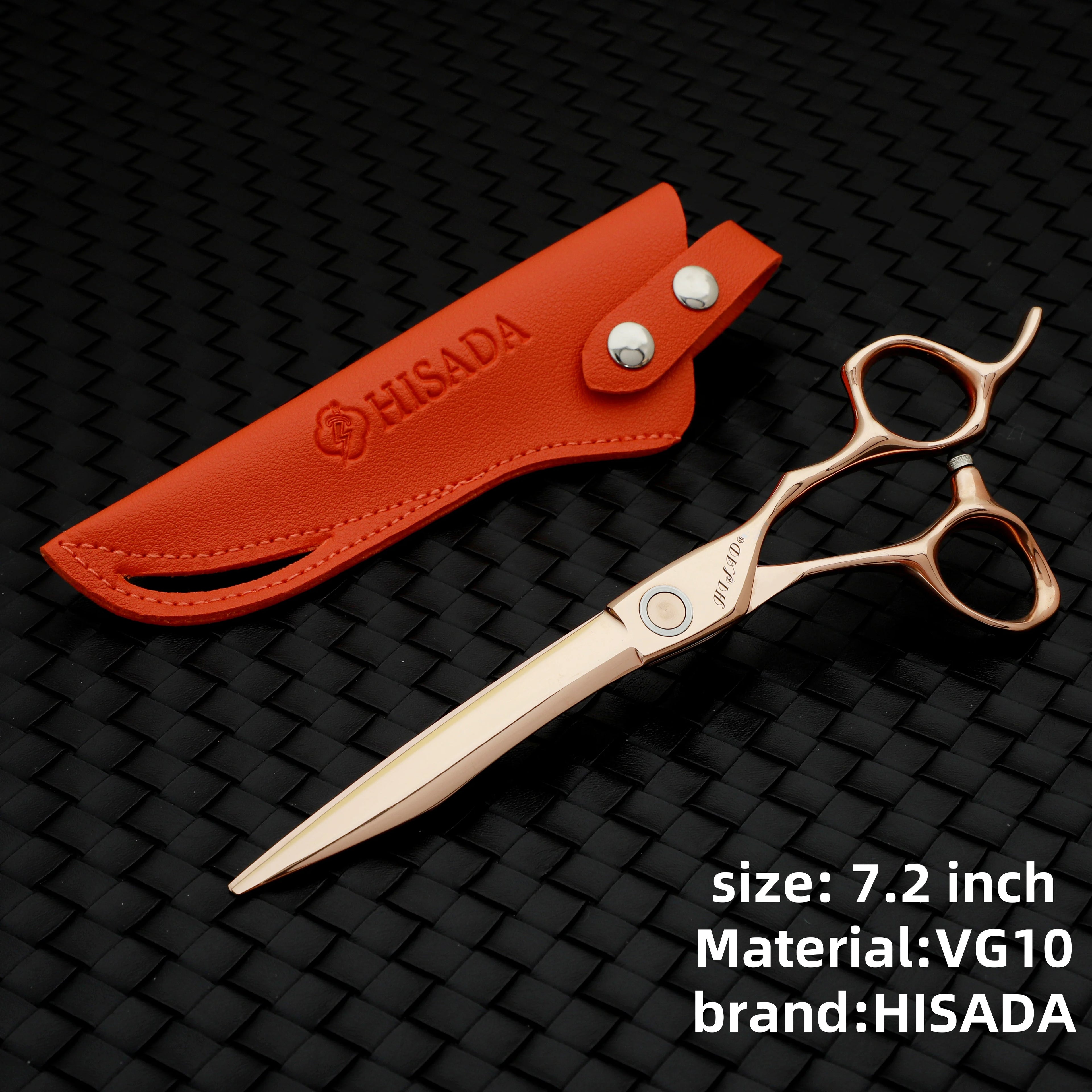 HISADA Hairdressing scissors	barber Scissors professional hairdressing scissors %10-15-40-45% Inch scissors VG10 material - On Line Hair Depot