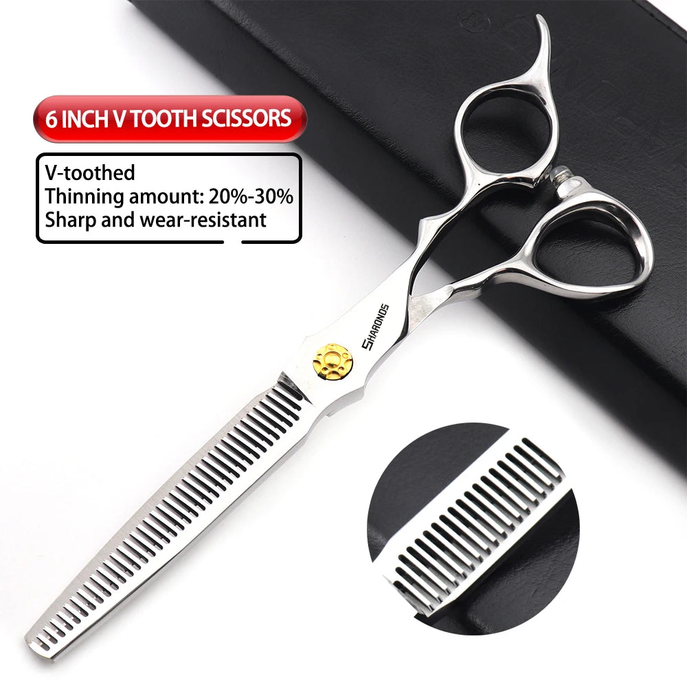 Hairdressing Scissors 5.5“ 6” 6.5“ Inch Hair Scissors Professional Barber Scissors Hairdressing Shears Thinning Styling Tool - On Line Hair Depot
