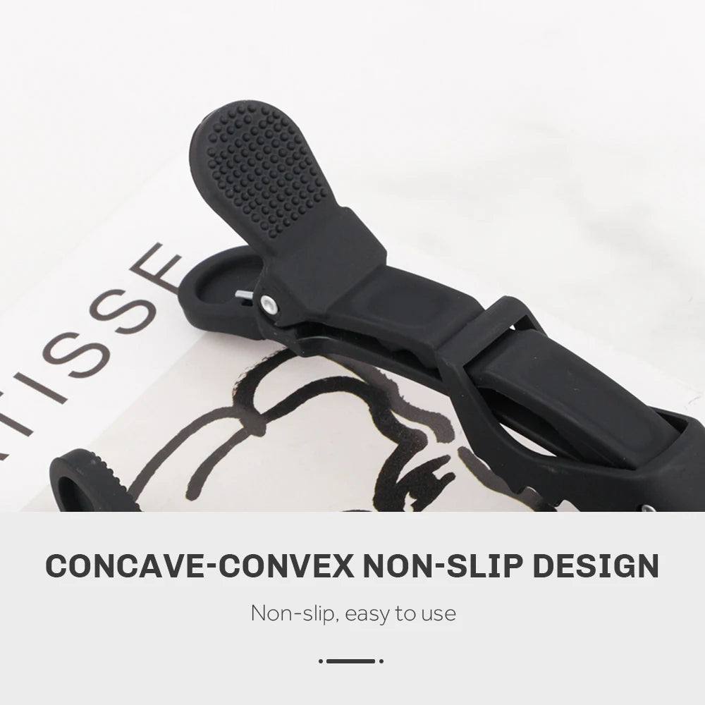 6pcs/lot Hair Clip Hairdressing Clamps Claw Section Alligator Clips Barber For Salon Styling Hair Accessories Hairpin For Women - On Line Hair Depot