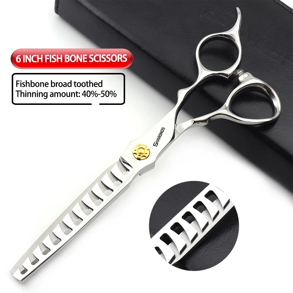 Hairdressing Scissors 5.5“ 6” 6.5“ Inch Hair Scissors Professional Barber Scissors Hairdressing Shears Thinning Styling Tool - On Line Hair Depot