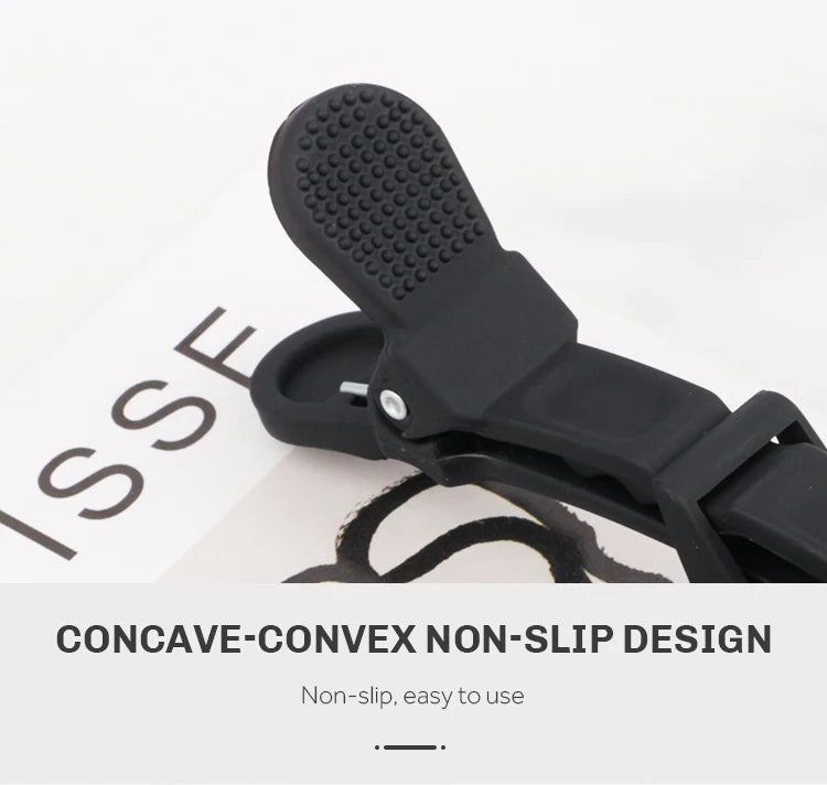 6pcs/lot Hair Clip Hairdressing Clamps Claw Section Alligator Clips Barber For Salon Styling Hair Accessories Hairpin For Women - On Line Hair Depot