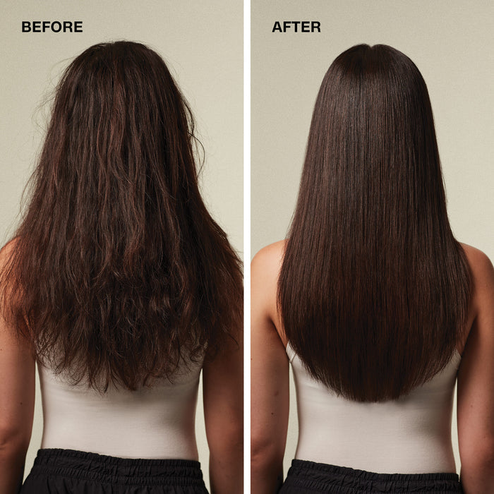 Cut down your blow-dry time and achieve silky, smooth hair with the Paul Mitchell Super Skinny Serum. This best-selling hair serum is a must-have styling essential, offering up to 232°C (450°F) heat protection while reducing drying time for faster, sleeker results. The humidity-resistant formula tames frizz, smooths the cuticle, and leaves hair with long-lasting shine that holds up in any weather. Lightweight silicones absorb quickly without weighing hair down, making it ideal for creating a polished, frizz