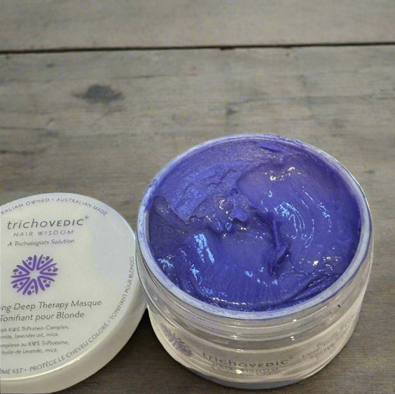 Trichovedic Blonde Keratin after care Pack Combo - On Line Hair Depot