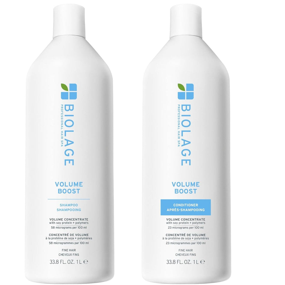Inspired by nature's expanding cotton flower, the Matrix Biolage Volume Boost&nbsp; Duo is your fine hair's best friend — delivering long-lasting, weightless volume and luminous shine without the heaviness.