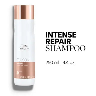 Wella Fusion Intense Repair Shampoo delivers professional-grade cleansing while fortifying compromised strands. Enriched with silk amino acids, this formula targets damage at the source, restoring strength and resilience to weakened hair. It provides immediate protection against breakage from styling and daily handling, ensuring your hair remains intact and nourished. Ideal for those seeking to restore vitality to stressed or chemically treated locks.