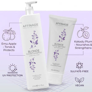 Affinage Blonde Toning Shampoo & Treatment 