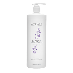 Affinage Professional Blonde toning Shampoo 1 x 1lt Sulfate Free & Vegan Affinage - On Line Hair Depot