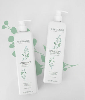 Affinage Professional Sensitive Shampoo & Conditioner 375ml Duo Coloured Hair Affinage - On Line Hair Depot