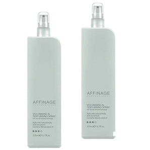 Affinage Professional Volumising & Texturising Spray 375ml x 2 Natural Body Move Affinage - On Line Hair Depot