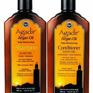 Agadir Moroccan Argan Oil Daily Moisturizing SHAMPOO & CONDITIONER 366ml DUO Agadir - On Line Hair Depot