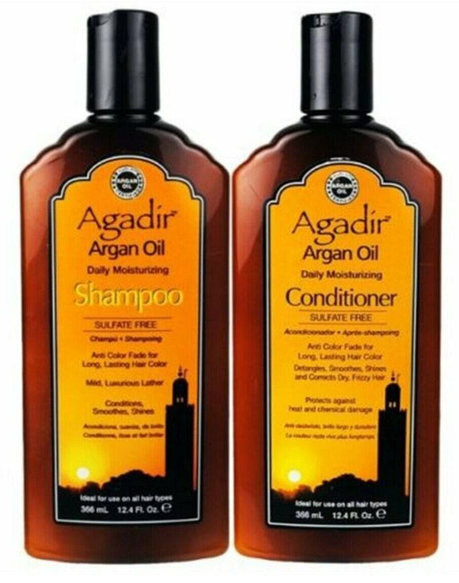 Agadir Moroccan Argan Oil Daily Moisturizing Shampoo & Conditioner Duo - On Line Hair Depot