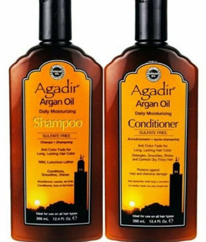Agadir Moroccan Argan Oil Daily Moisturizing SHAMPOO & CONDITIONER 366ml DUO Agadir - On Line Hair Depot