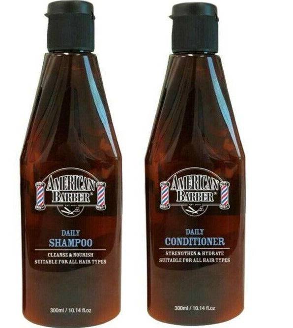 American Barber Daily Shampoo and Conditioner Duo - On Line Hair Depot