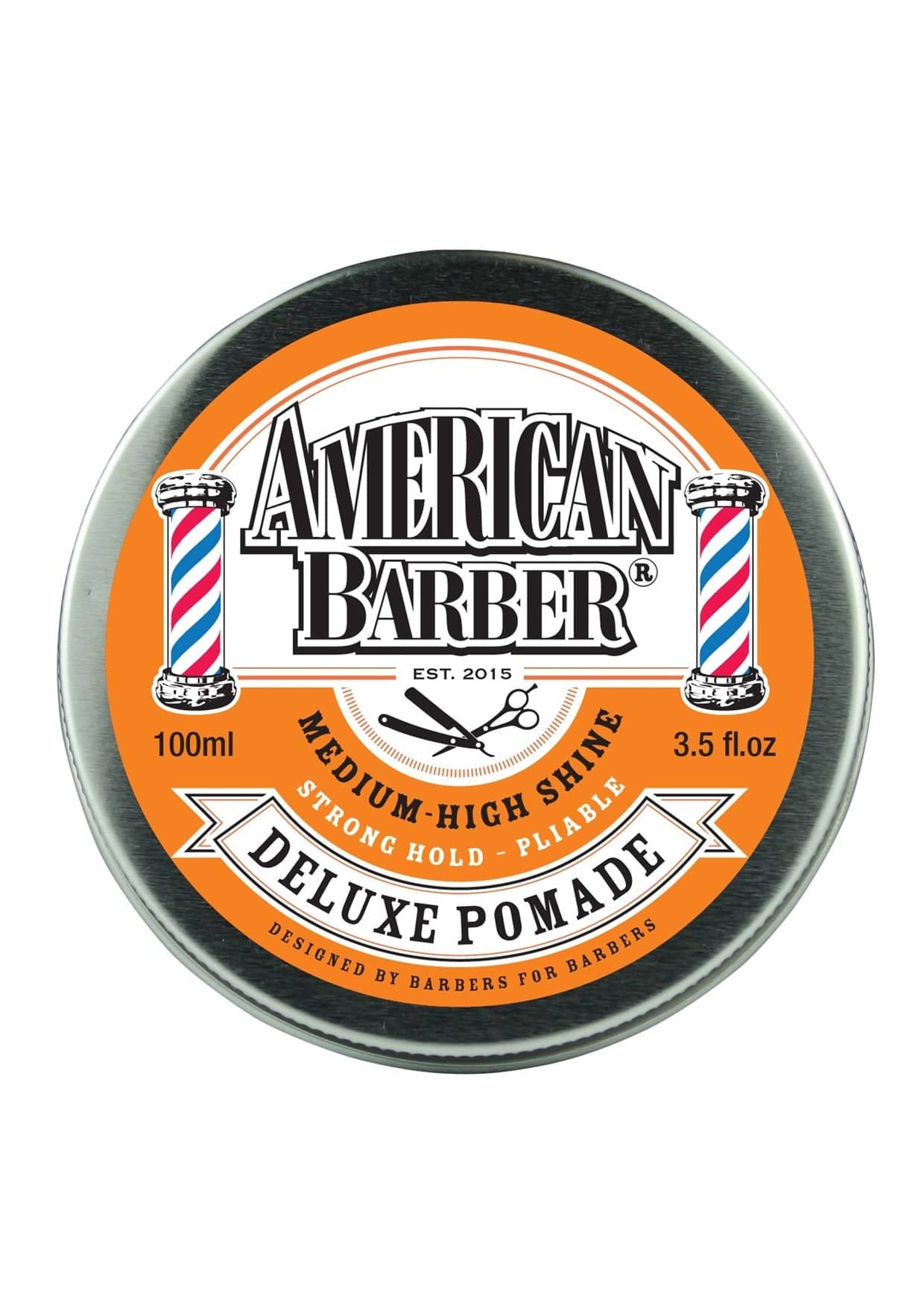 American Barber Deluxe Pomade 100ml - On Line Hair Depot