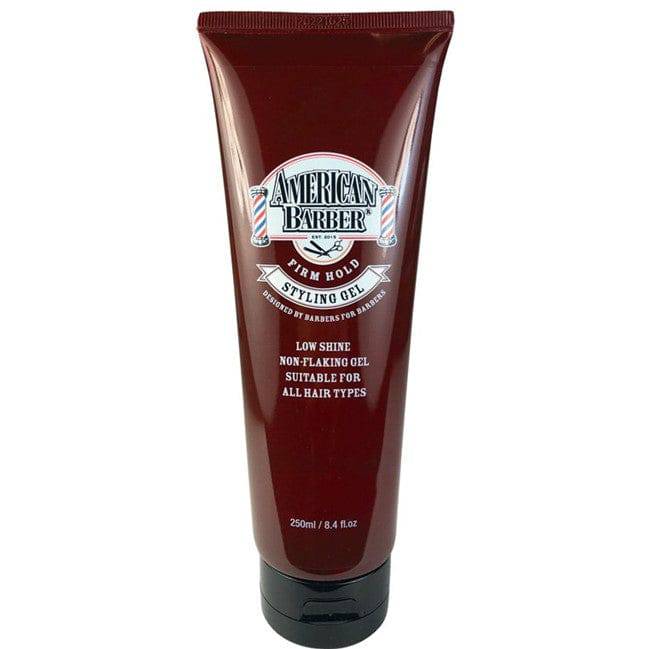 American Barber Firm Hold Styling Gel 250ml - On Line Hair Depot